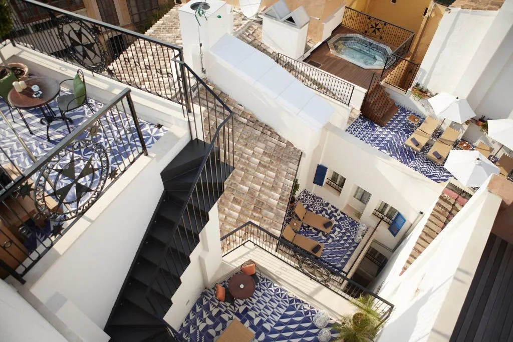 Terrace, Hotel Cort, Majorca