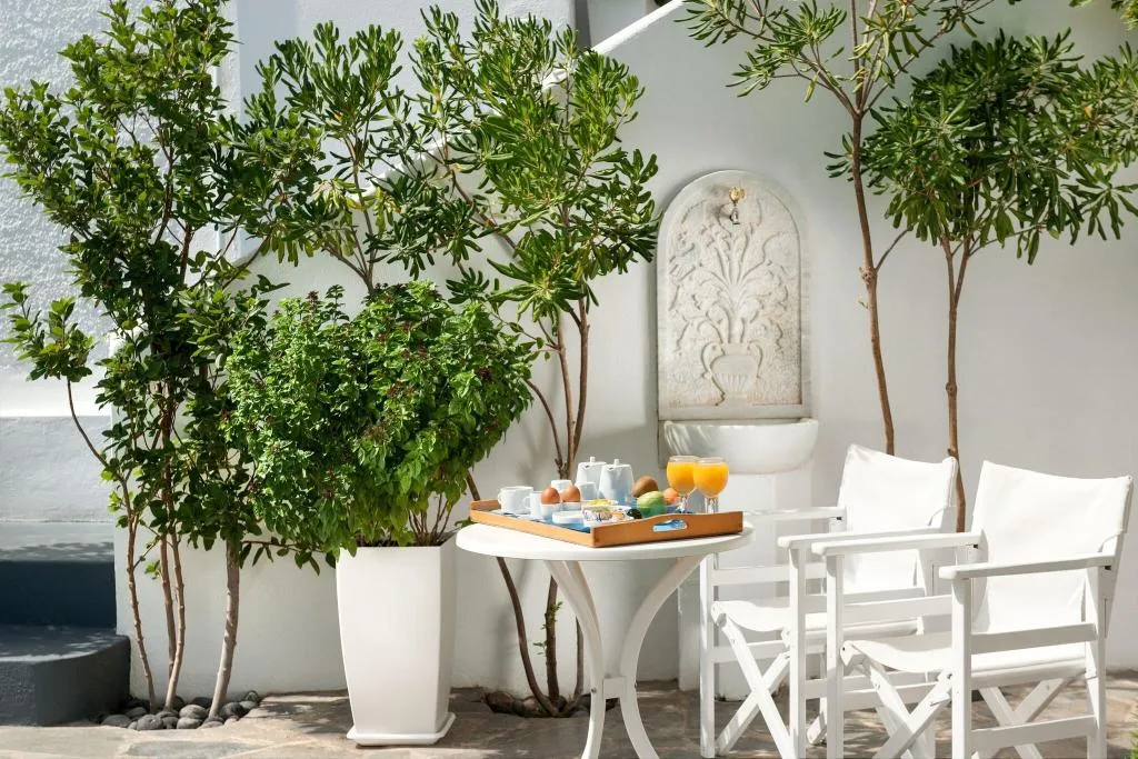 Terrace, Casa Bianca Hotel, Santorini