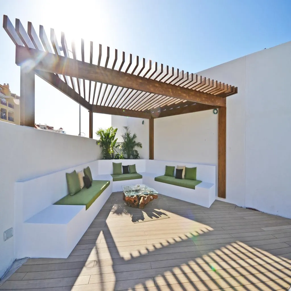 Terrace, Ohasis Apartments, Tenerife