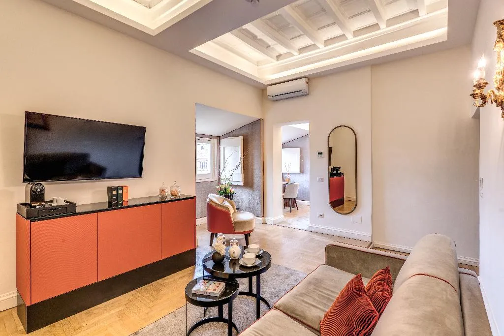 SUITE DELUXE CITY VIEW Room, Eitch Borromini Palazzo Pamphilj, Rome