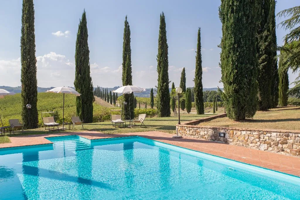 Pool, Fattoria Pratale, Florence