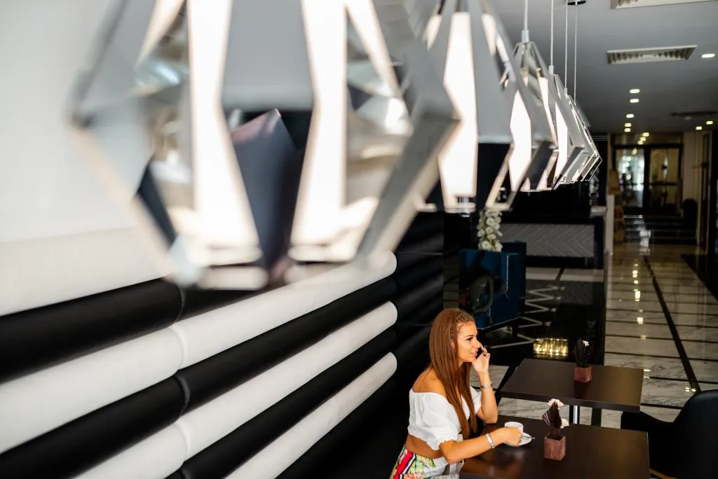 Lobby, Prestige Deluxe Hotel Aquapark Club, Varna