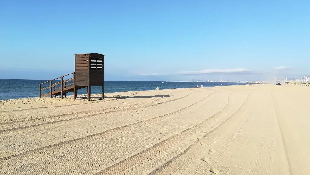 Beach, Eco Grus Apartaments, Barcelona