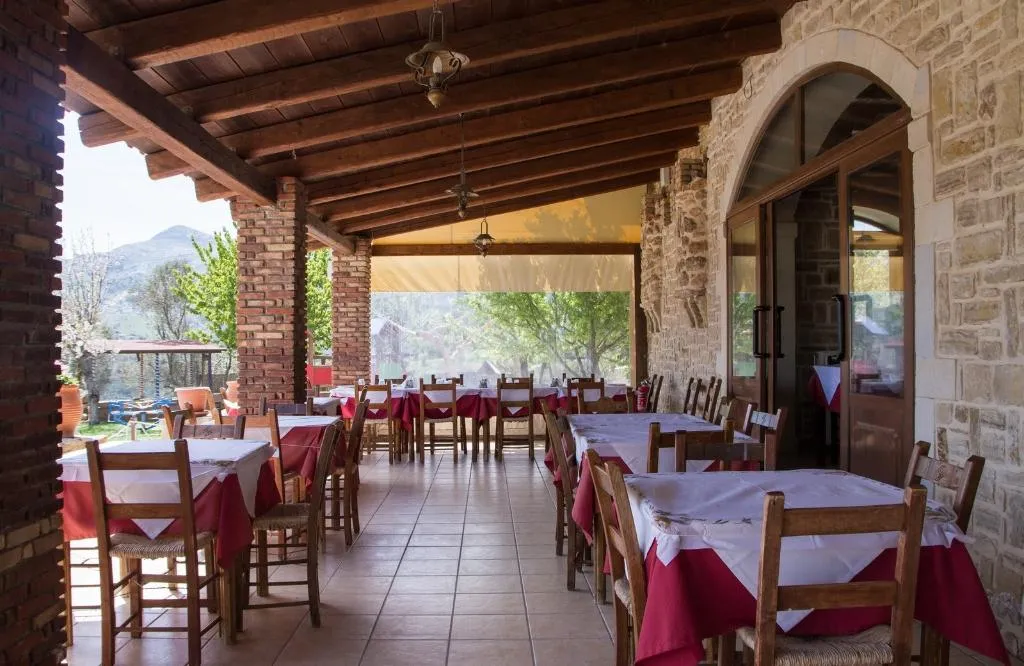 Restaurant, Aravanes Mountain Resort & Eco Cuisine, Crete