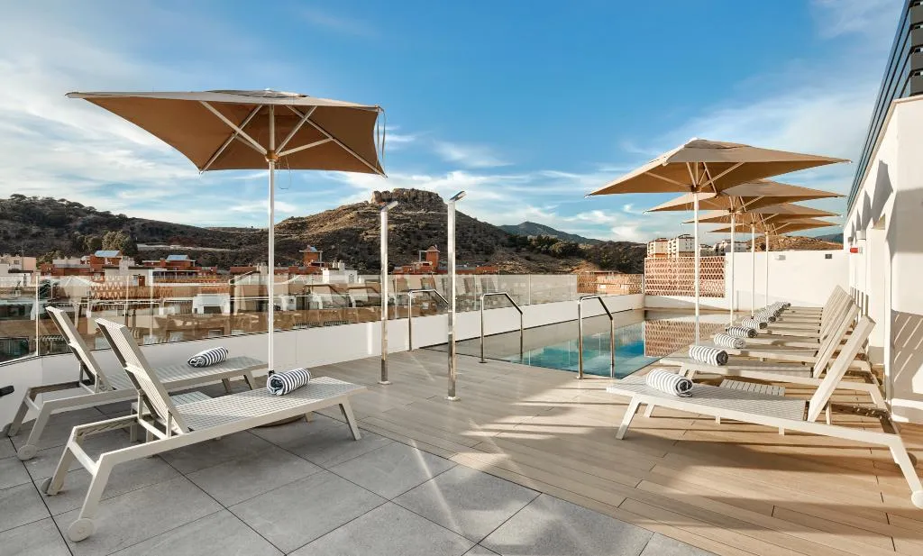 Pool, Sercotel Rosaleda Málaga, Costa Del Sol