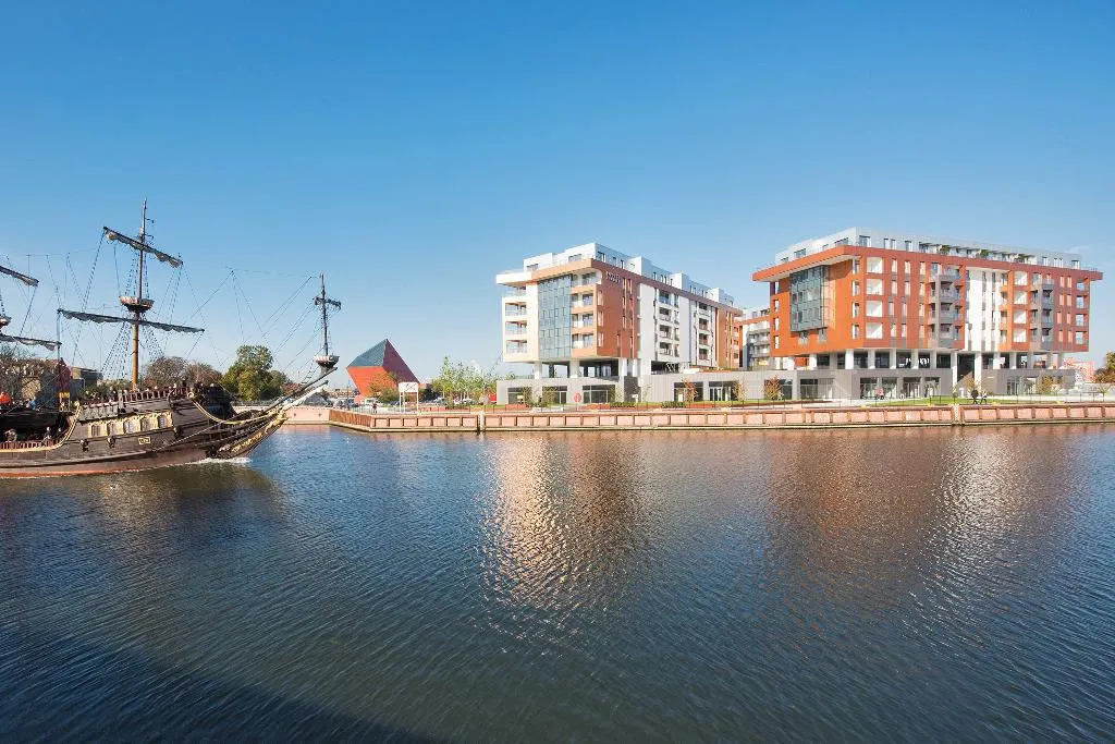 General view, Old Town – River Point by Welcome Apartment, Gdansk