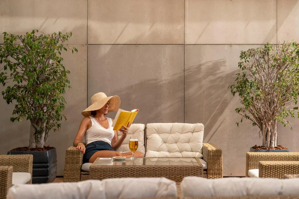 Terrace, Mimosa Studio Hotel, Madeira