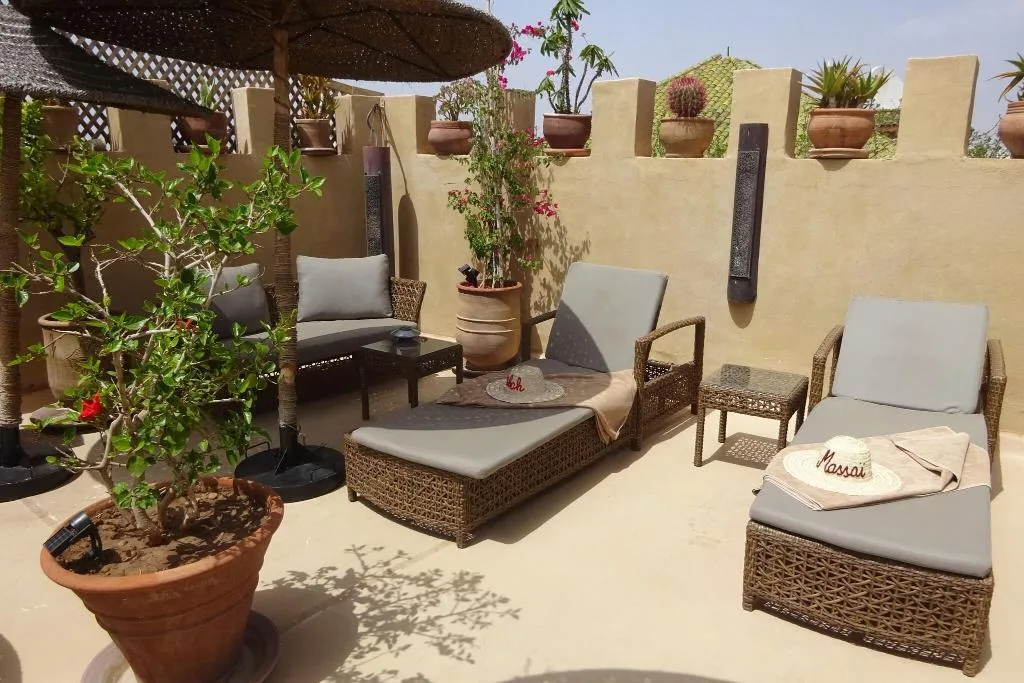 Terrace, Riad Dar Massai, Marrakech