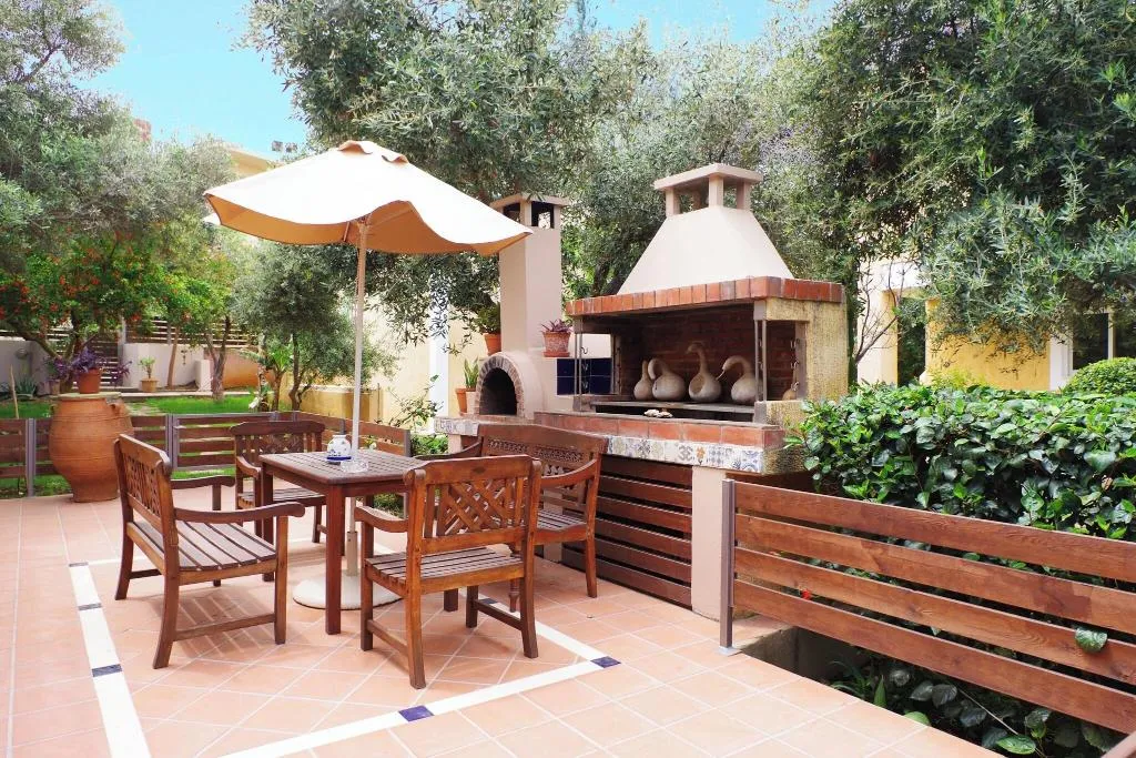Terrace, Elea Apartments, Crete