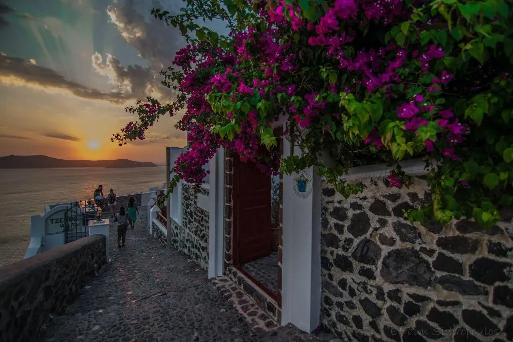 General view, Aigialos Luxury Traditional Settlement, Santorini