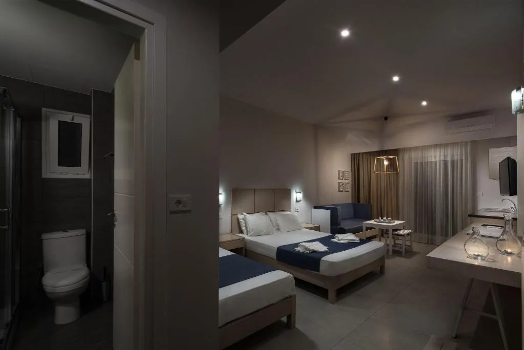 Lobby, Sea View Hotel & Apartments, Crete