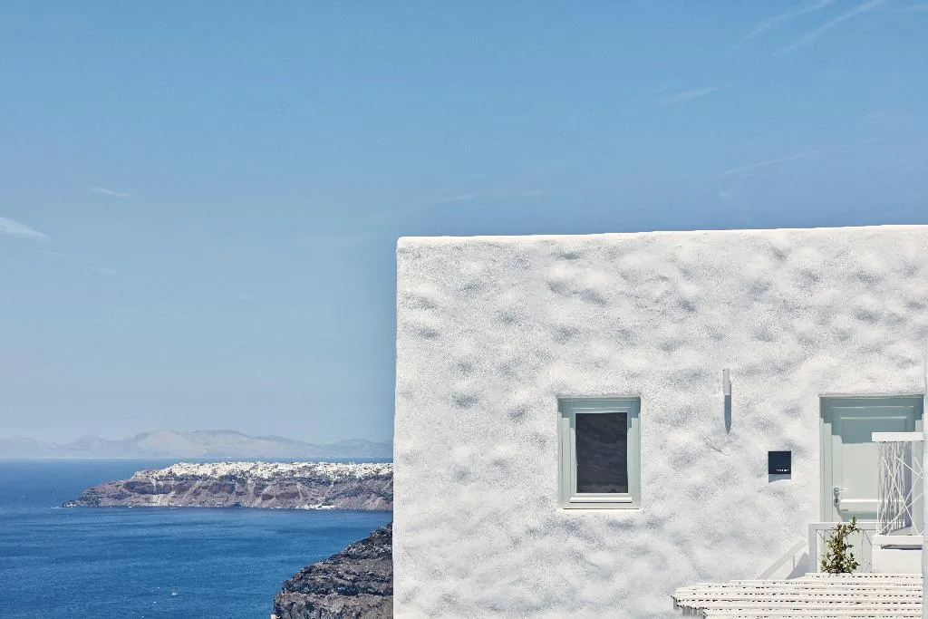 General view, Limestone, Santorini