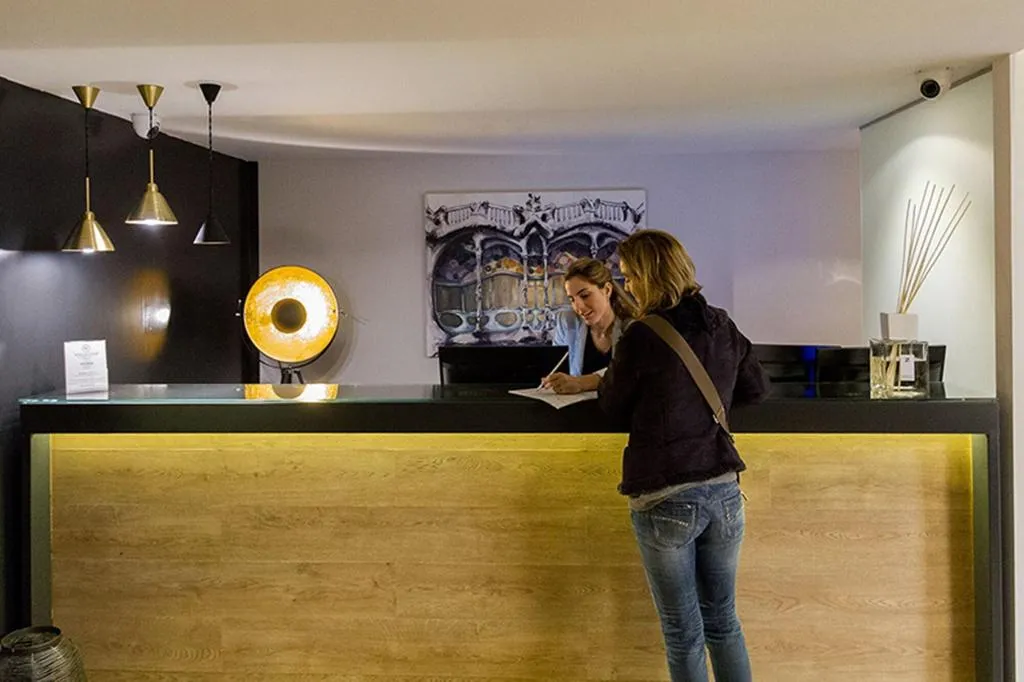 Lobby, Hotel Well And Come, Barcelona