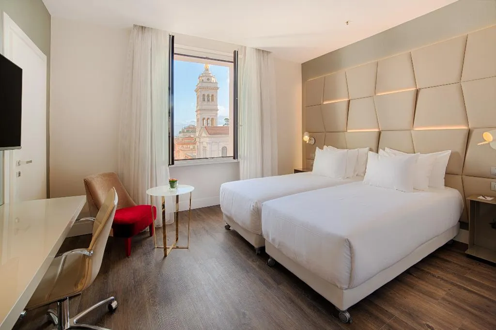 DOUBLE SUPERIOR WITH VIEWS Room, NH Collection Roma Palazzo Cinquecento, Rome