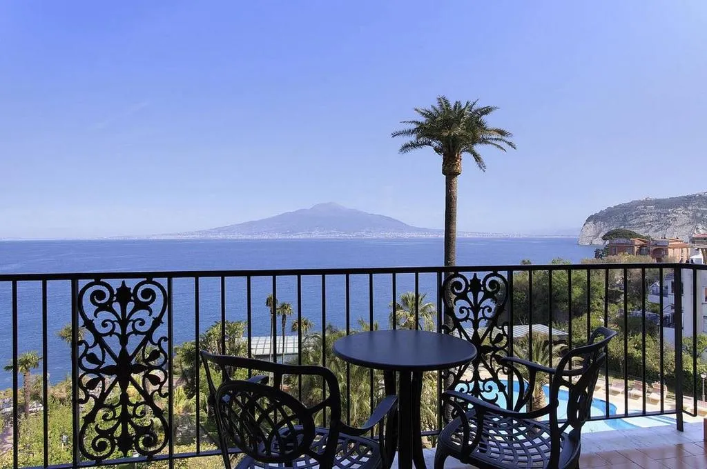 Terrace, Grand Hotel Royal, Naples