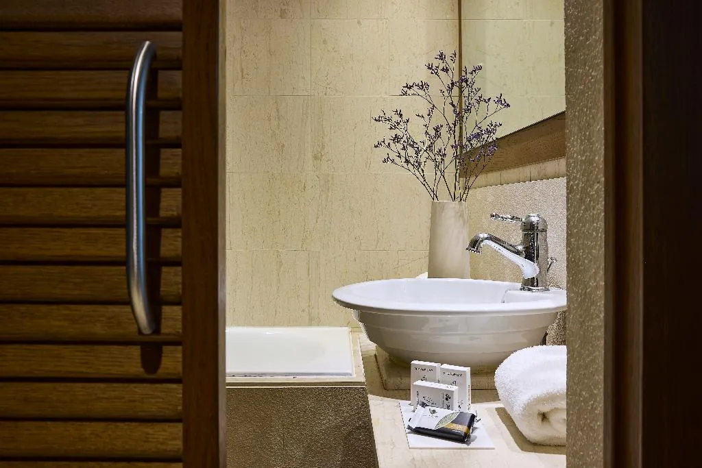 Double or Twin SUPERIOR SEA VIEW Room, Aquila Elounda Village Resort, suites & spa, Crete