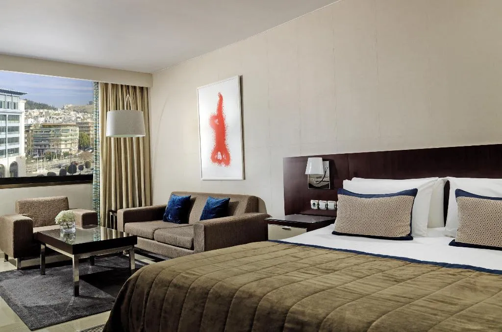 DOUBLE SUPERIOR KING BED Room, Athenaeum InterContinental Athens, Athens