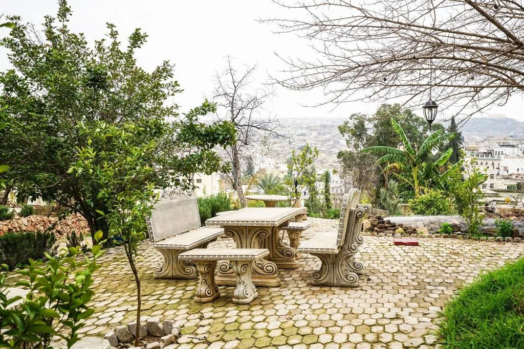 General view, Riad Arabesque, Fez