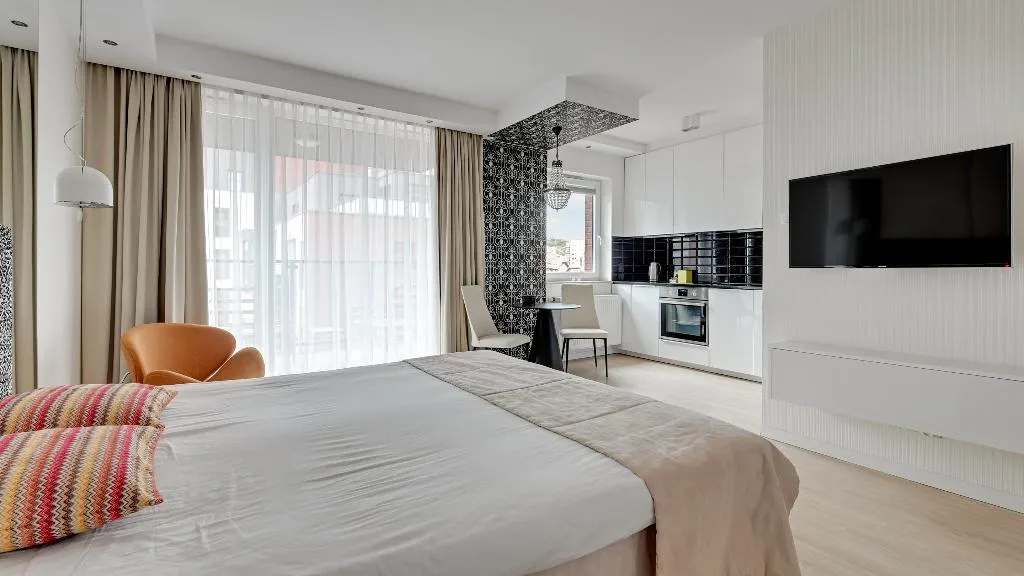 STUDIO DELUXE Room, Dom & House Apart Chmielna Park, Gdansk
