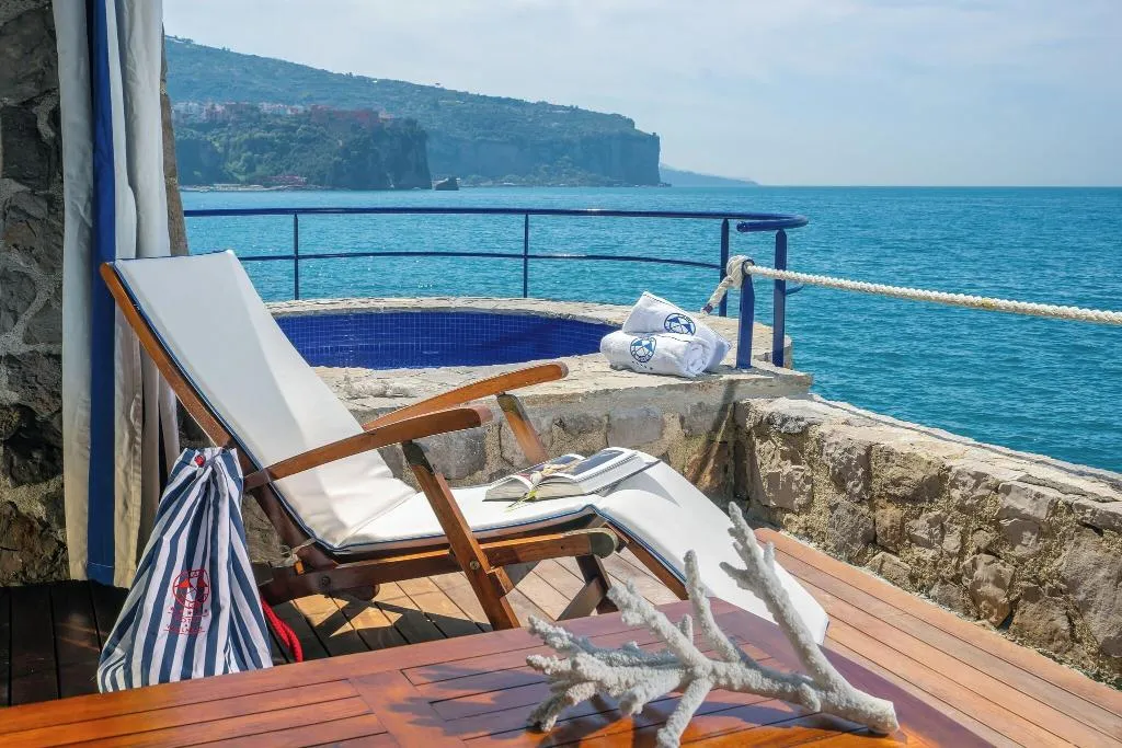 Terrace, Capo La Gala Hotel & Wellness, Naples