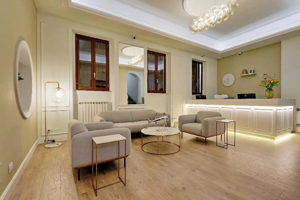 Lobby, Hotel Santa Sofia, Rome