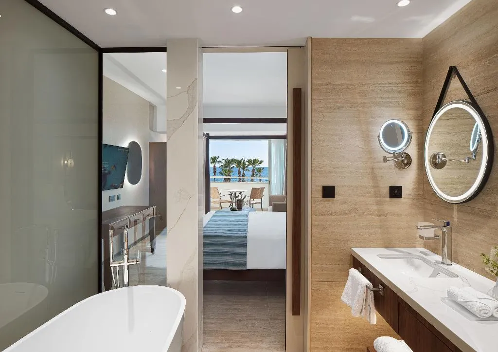 JUNIOR SUITE POOL VIEW Room, Olympic lagoon Resorts, Paphos, Cyprus