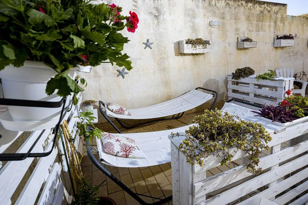 Terrace, Trapani Home, Palermo