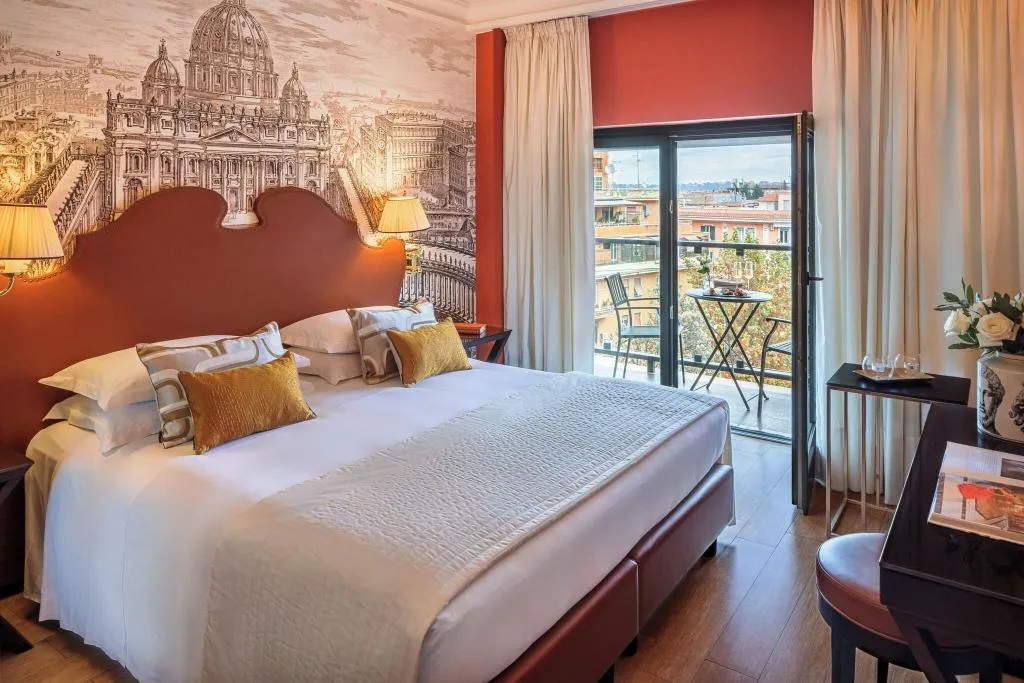 Double or Twin DELUXE Room, Starhotels Michelangelo Roma, Rome
