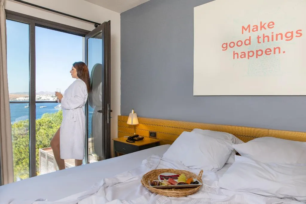 DOUBLE SEA VIEW Room, Senses Hotel Bodrum, Bodrum