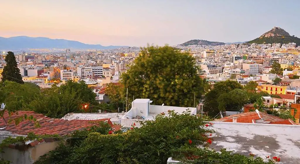 General view, Athens Backpackers, Athens