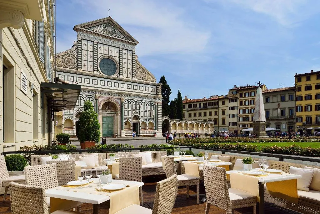 Restaurant, Grand Hotel Minerva, Florence