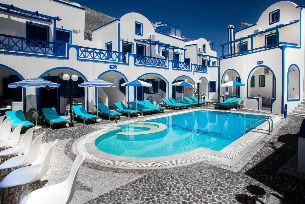 General view, Roula Villa, Santorini