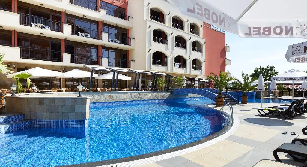 Pool, Nobel Ultra All Inclusive - Free Beach Access, Bourgas