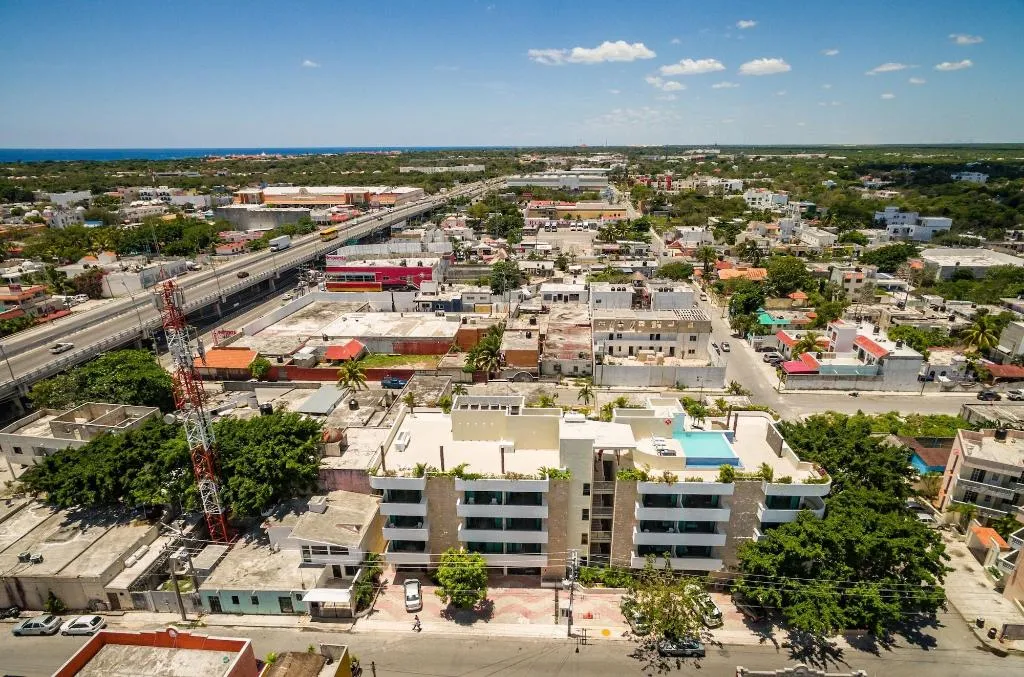 General view, Hotel Angelo's, Playa Del Carmen