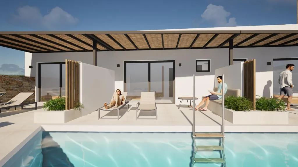 DOUBLE DELUXE Room, Aether Hotel, Skiathos