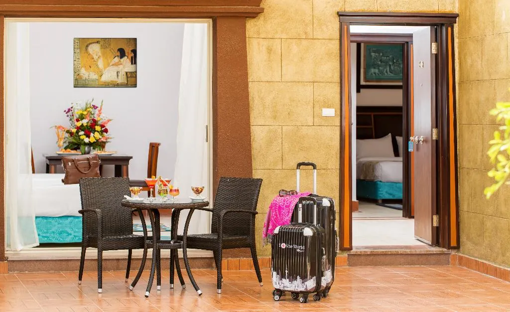 Terrace, Mirage Bay Resort & Aquapark, Red Sea Riviera