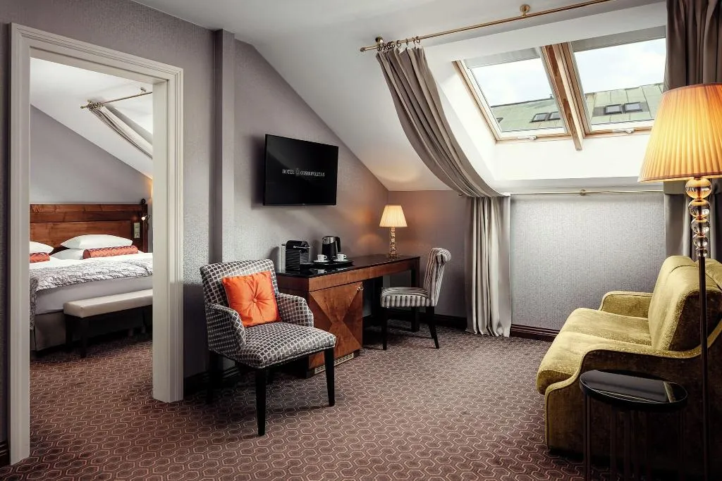 SUITE KING SIZE BED Room, Cosmopolitan Hotel Prague, Prague