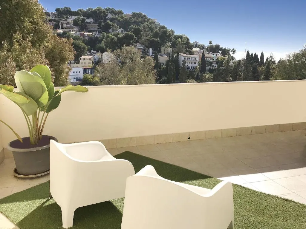 Terrace, Apartamentos Doña Carmen, Costa Del Sol