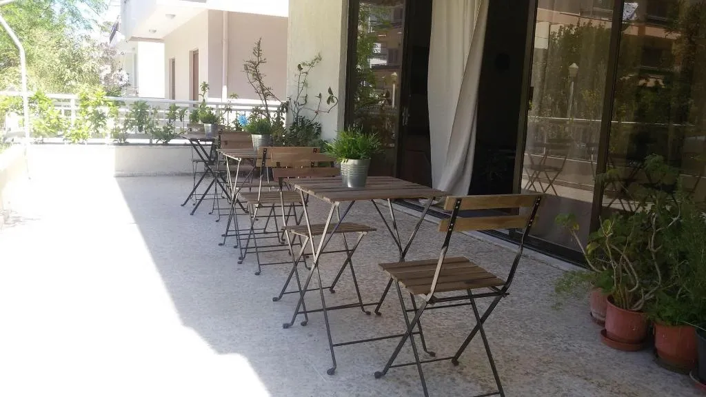 Terrace, Emmanuel Apartments, Rhodes