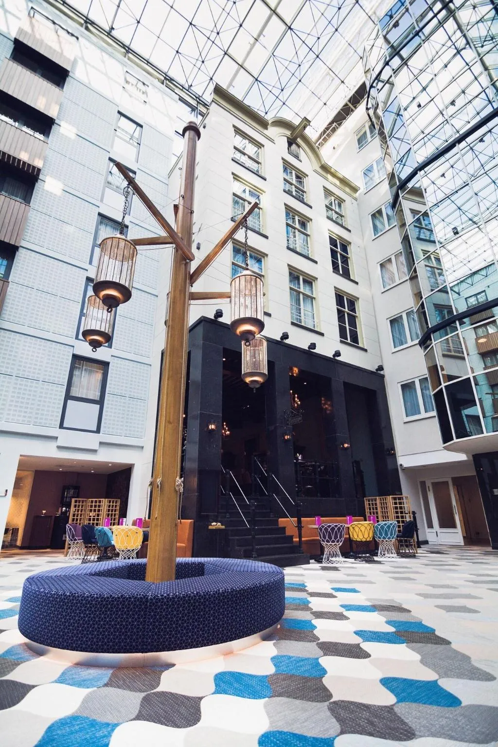 Lobby, Radisson Blu Hotel Amsterdam, Amsterdam