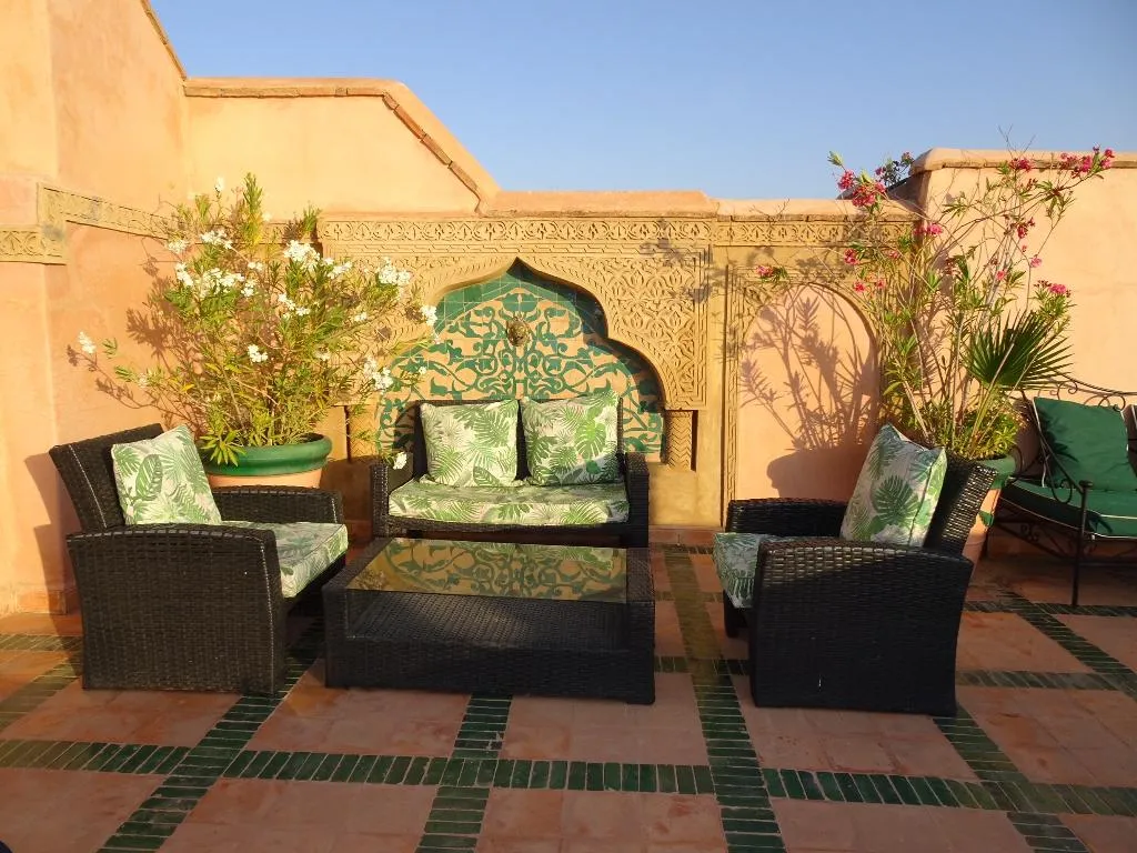 Terrace, Riad and Spa Esprit Du Maroc, Marrakech