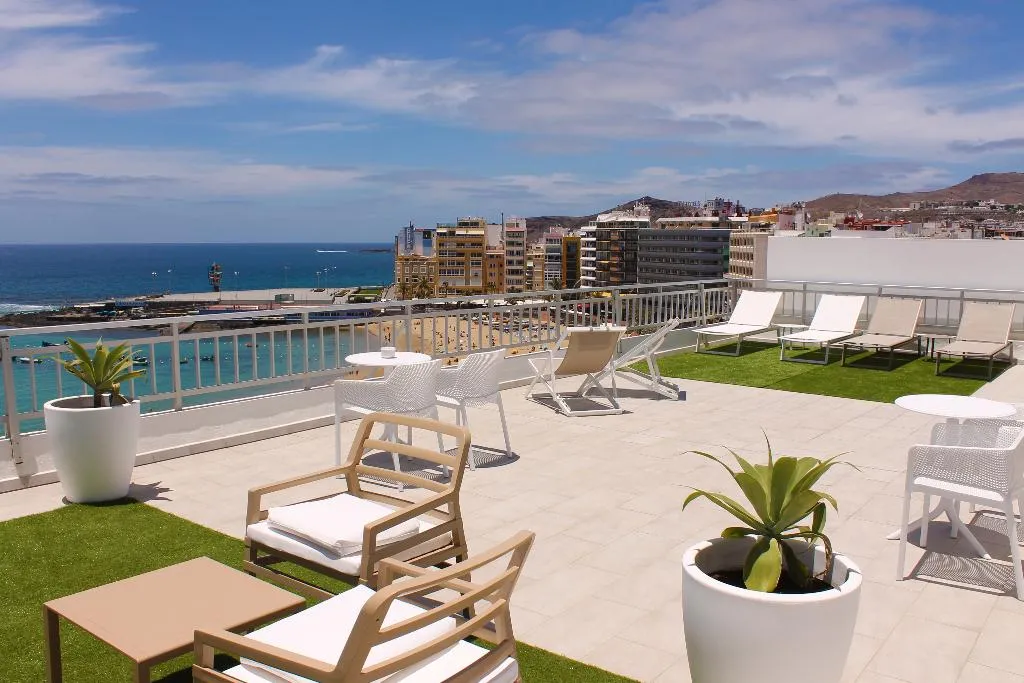 Terrace, RK Luz Playa Suites, Gran Canaria