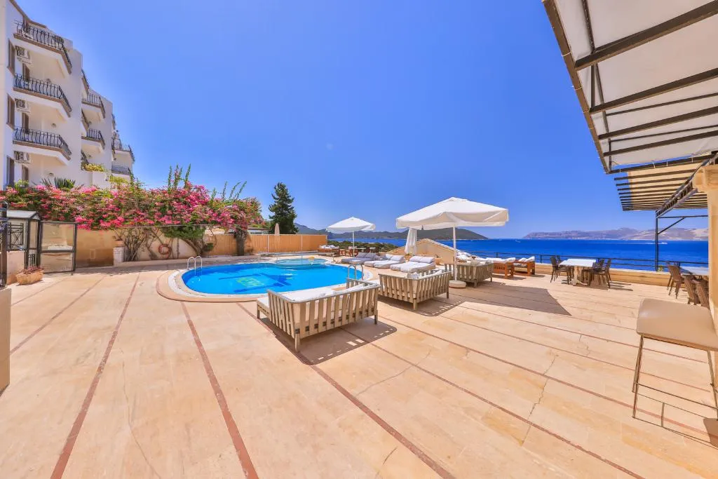 Terrace, Hera Hotel Kas, Dalaman