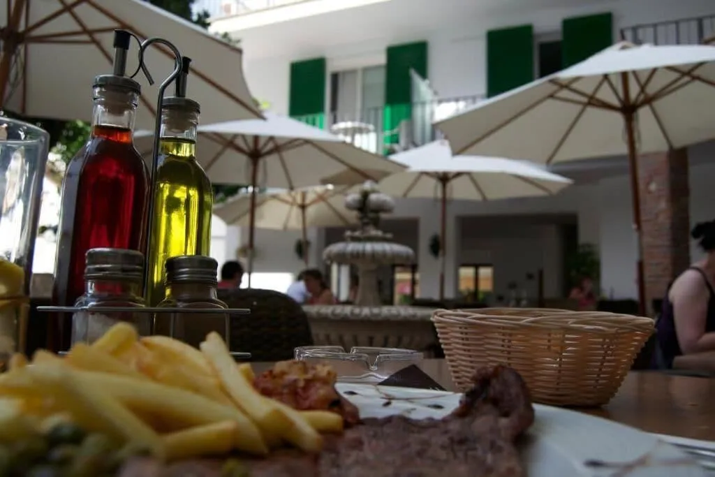 Restaurant, L Hostalet De Tossa, Costa Brava