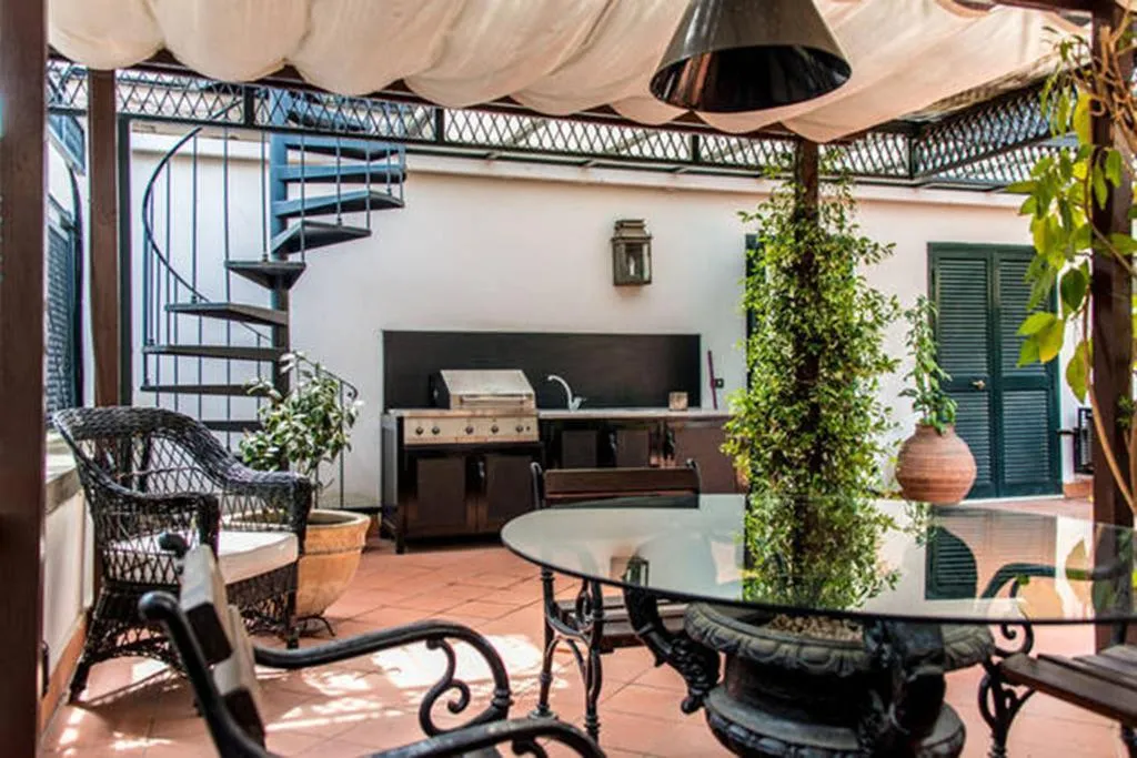 Terrace, Casa Rubinacci, Naples