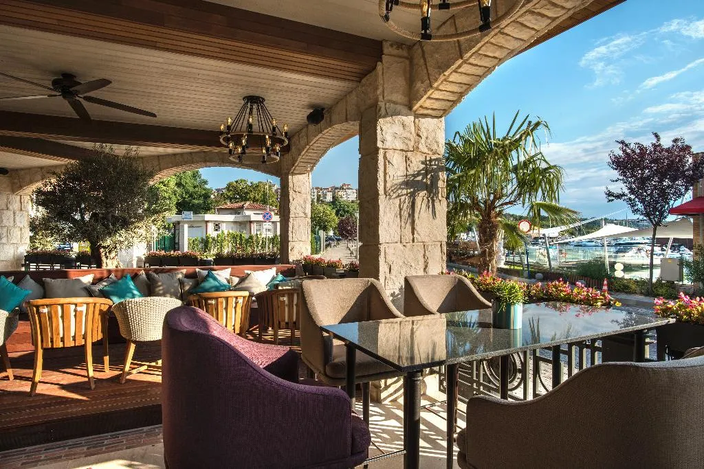 Terrace, Blu Bay Boutique Hotel, Bourgas