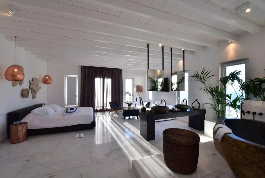 JUNIOR SUITE WITH DOUBLE BED Room, Hermes Mykonos Hotel, Mykonos