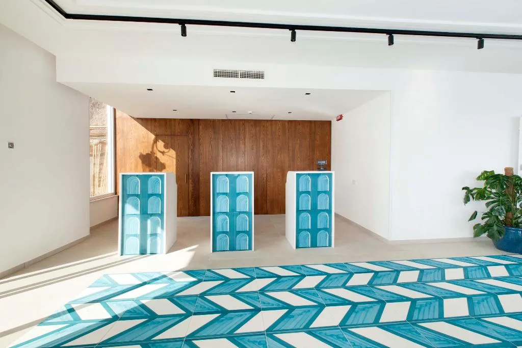 Lobby, Hotel Admiral, Naples