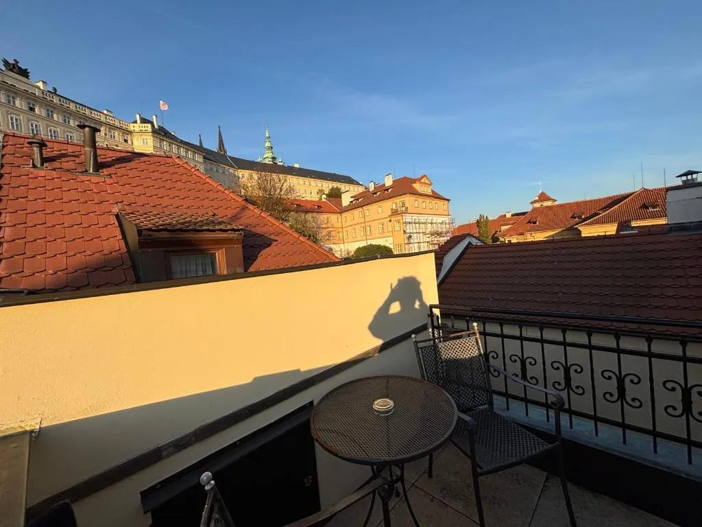 DOUBLE DELUXE WITH TERRACE Room, The Golden Wheel, Prague