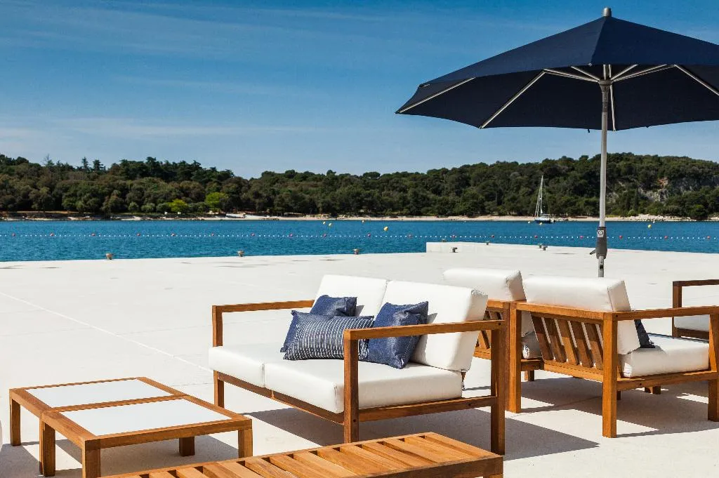 Beach, Monte Mulini Adults Exclusive hotel by Maistra, Istria